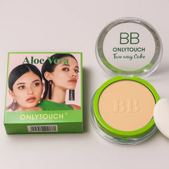 Only Touch 2 in 1 Aleo Vera BB Compact Powder