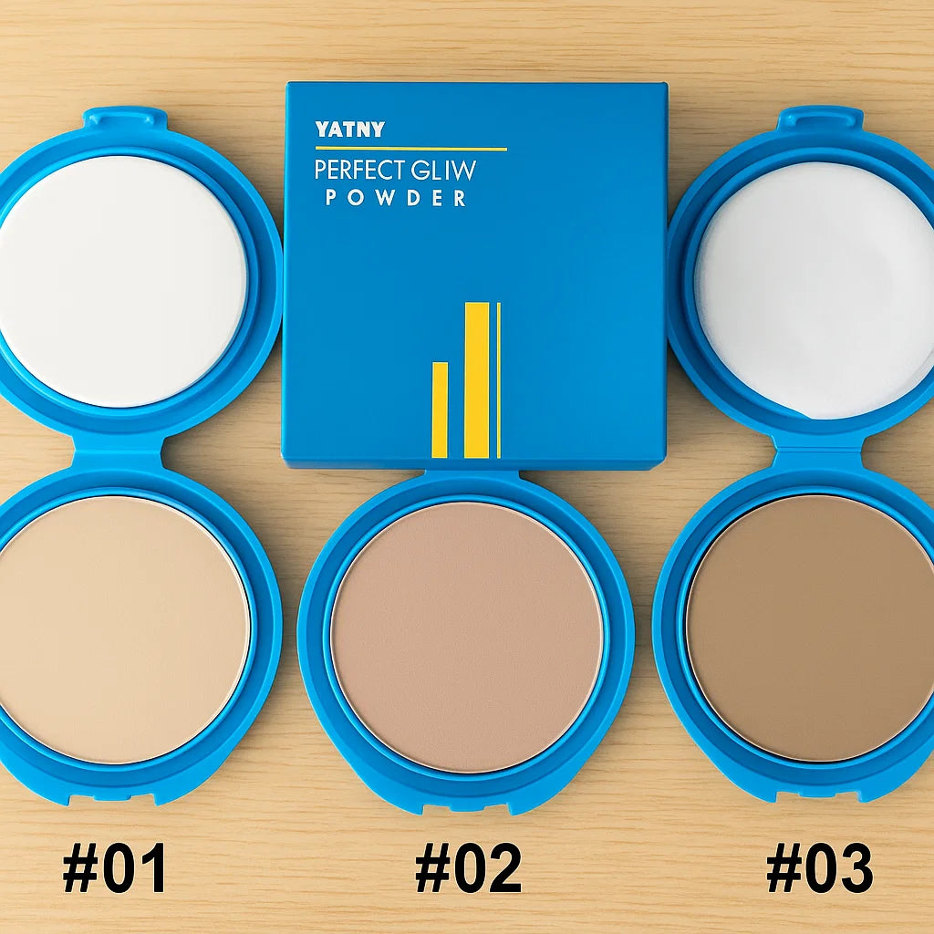 VATINY Gentle UV Powder – Lightweight Compact with SPF Protection