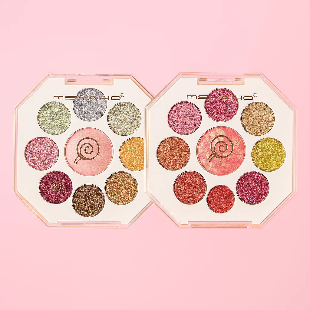 MSYAHO Glitter Eyeshadow & Blusher – 2-in-1 Glow & Glam Combo