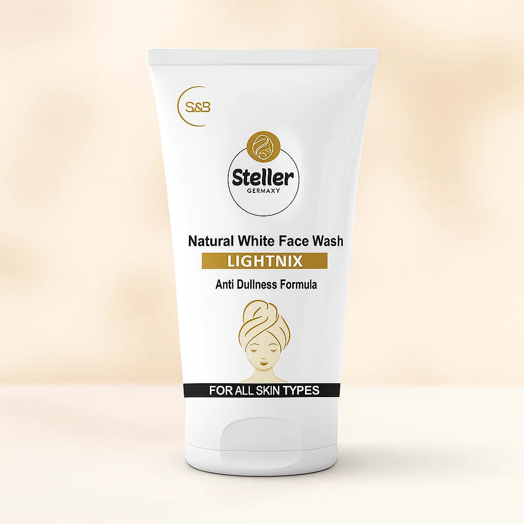 Steller Natural Whitening Face Wash- 120ml