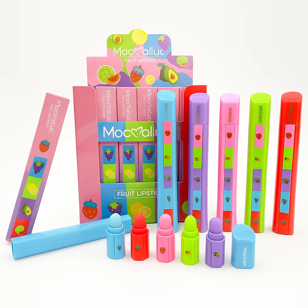 5 in 1 Mocallure Lip Balm Fruit Flavor