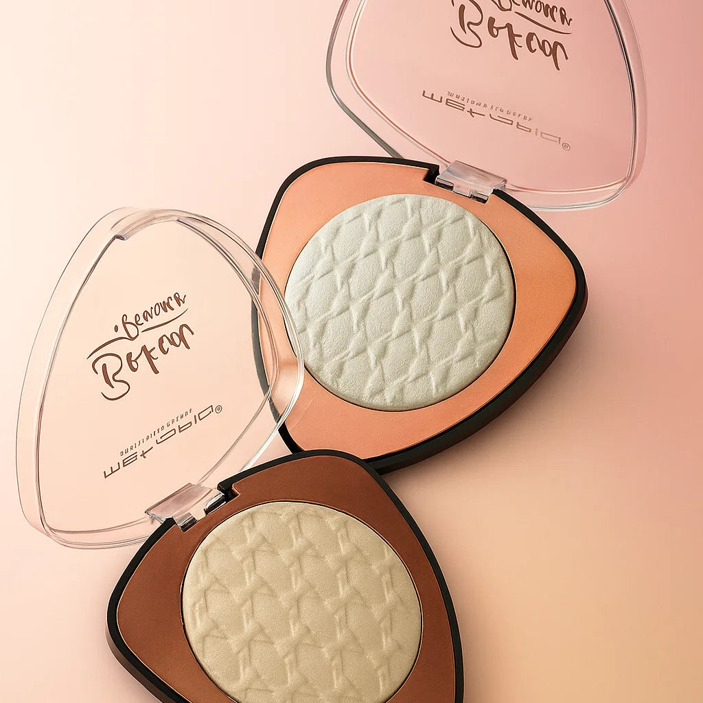 MSYAHO 6 Pcs Baked Highlighter Set