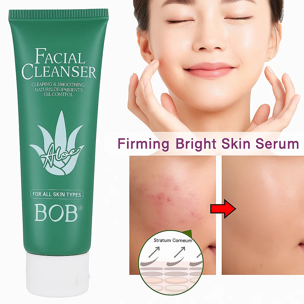 Bob Aloe Vera Facial Cleanser Nourishing Glowing Moisturizing Oil