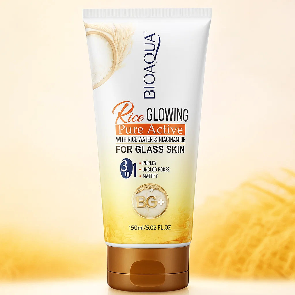 BIOAQUA Glowing Rice Pure Active B3 Face Wash – 150ml
