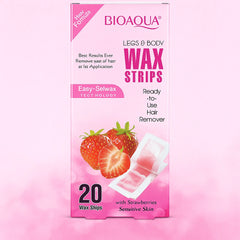 Bioaqua Body Wax Strips Dry (20 Pieces)