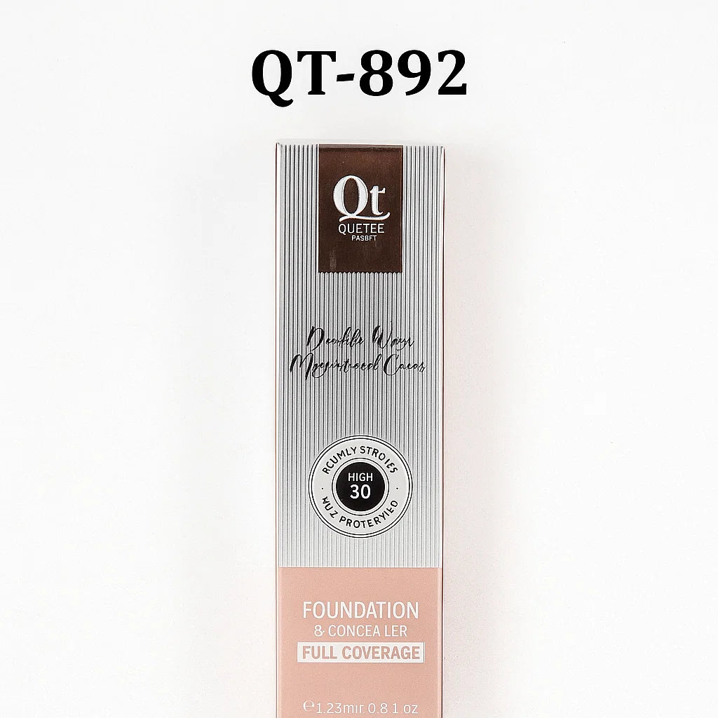 Quetee Beauty Full Coverage Water Proof Foundation