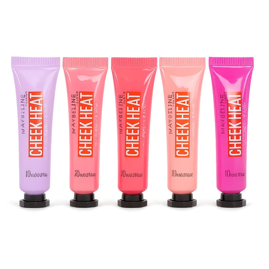 Original Warda Beauty Cheek Heat Liquid Blush-On - 6/Pcs Set