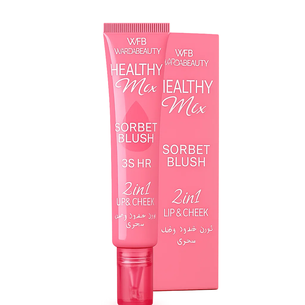 Warda Beauty 2 in 1 Sorbet Blush  For lip & Cheeks - 40ml