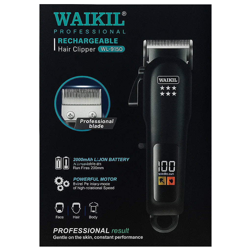 Waikil Professional Hair Clipper WL‑9150