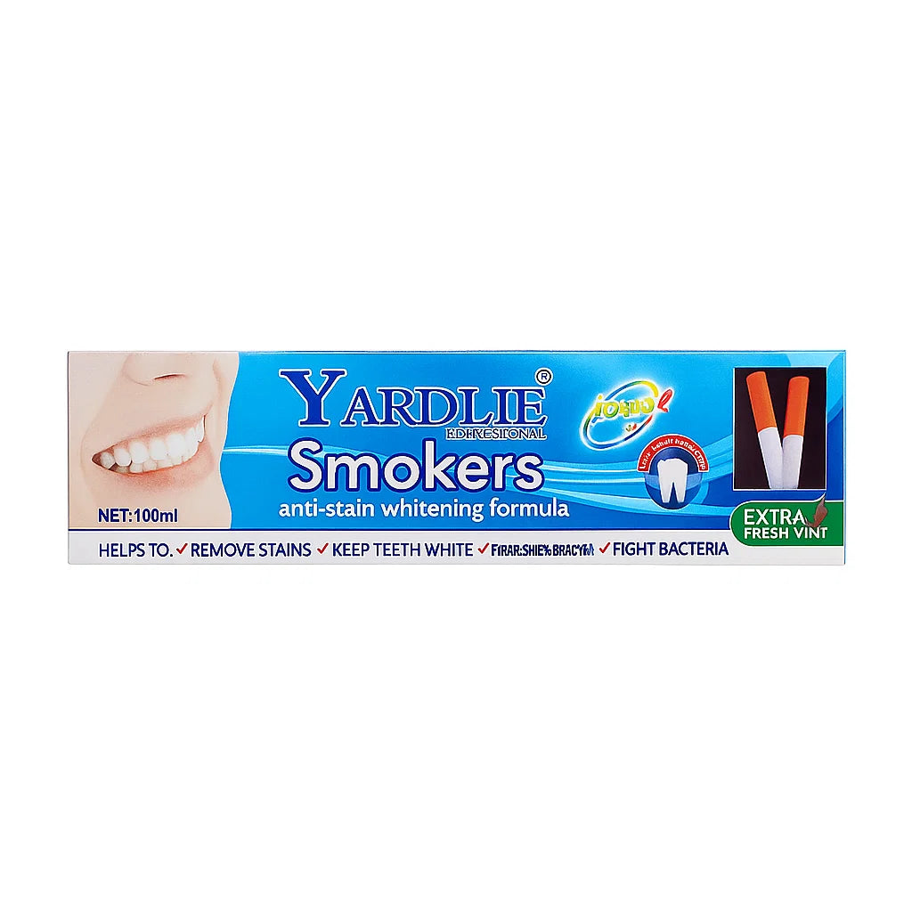 YARDLIE Smokers Anti‑Stain Whitening Toothpaste – 100 ml