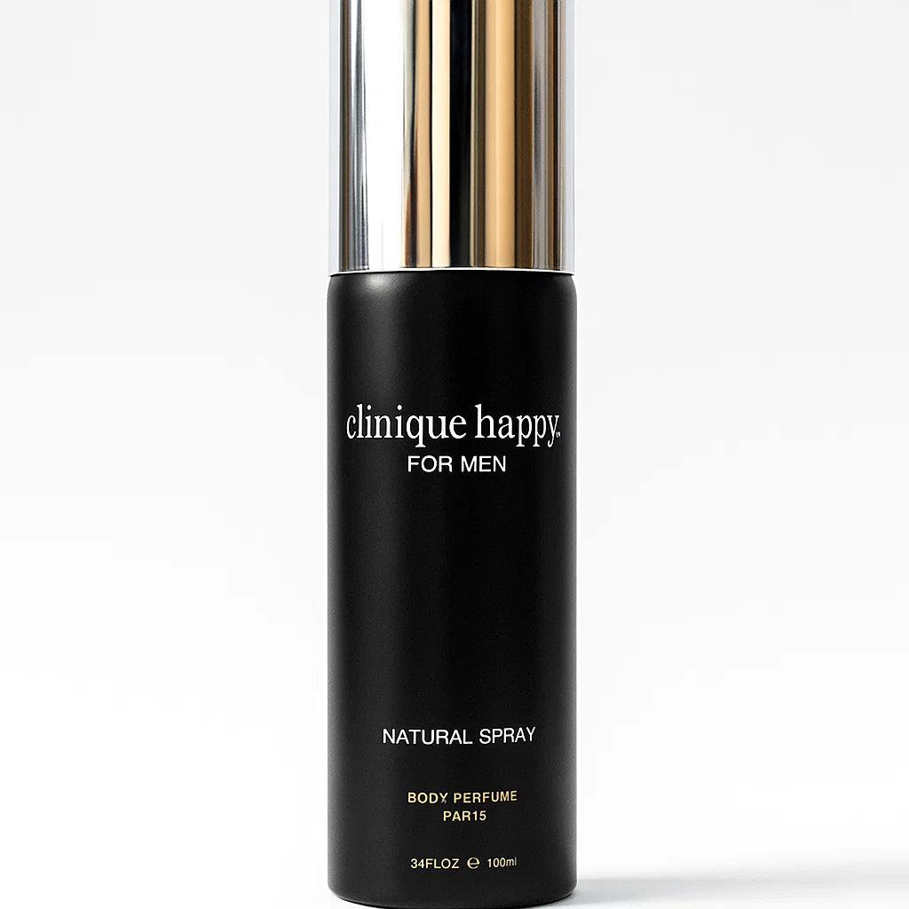 Clinique Happy For Men Body Perfume Spray - 100ml