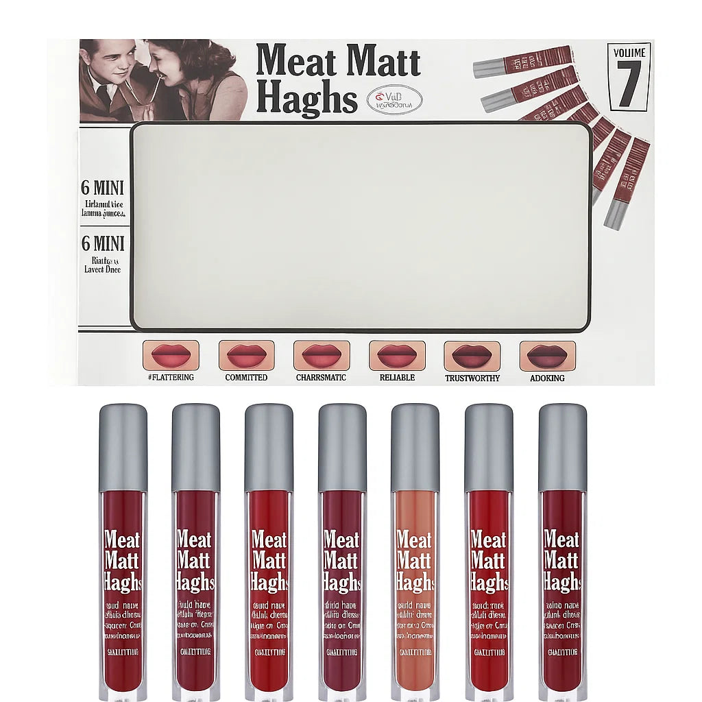 Meat Matte Lip Gloss 7‑in‑1