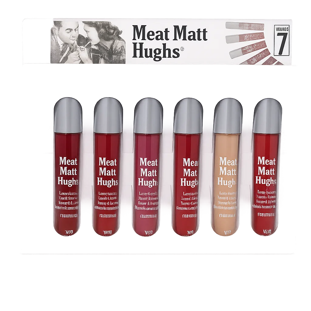 Meat Matte Lip Gloss 7‑in‑1
