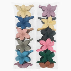 12‑Piece Flower Hair Clips Set