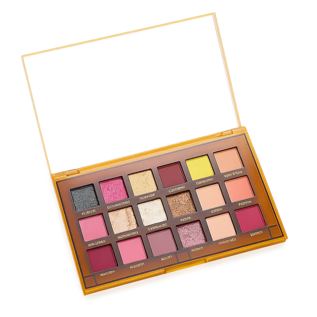 Huda Beauty Empowered Eye Shadows Palette - 18 Color