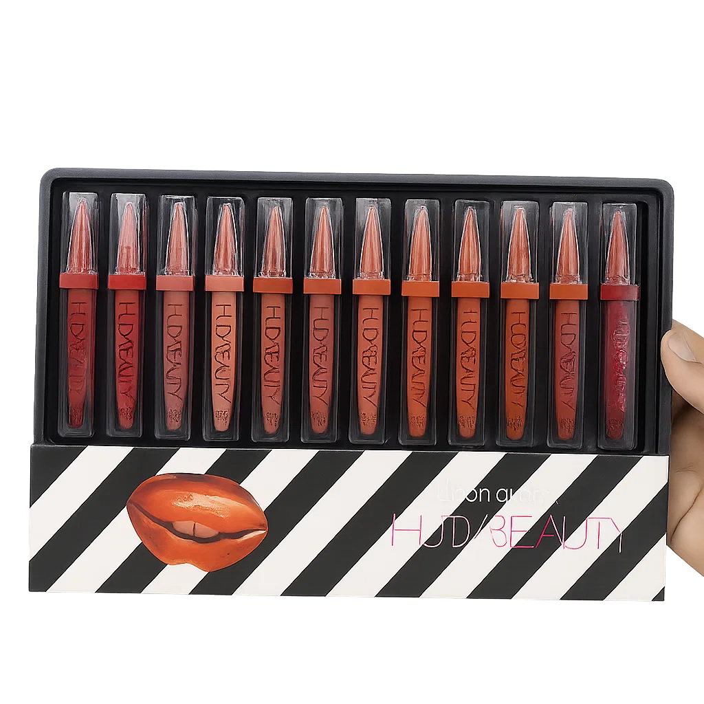 Huda Beauty Matte Liquid Lip Gloss - 12 Pack