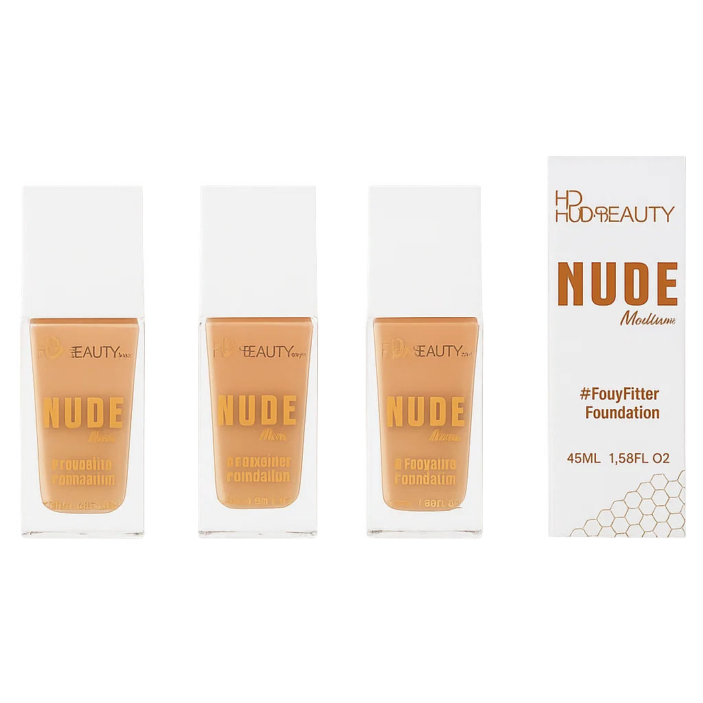 HD Huda Beauty Matt Nude Medium Foundation - 45ml