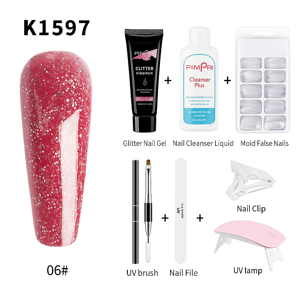 Poly Gel Nail Kit K197
