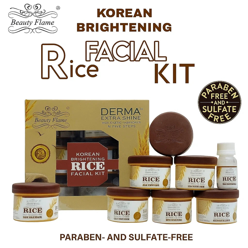 Derma Extra Shine Rice Facial Kit