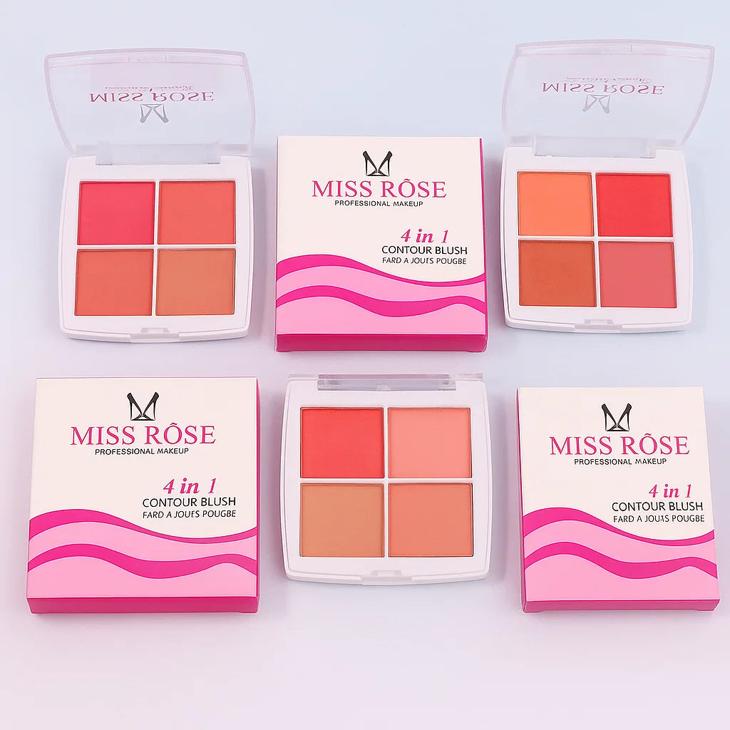 Miss Rose 4 in 1 Blush Palette