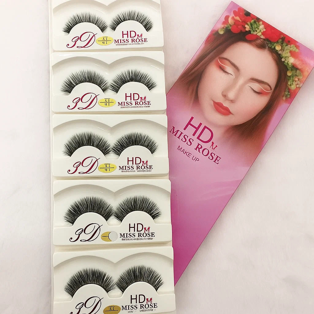 Miss Rose Eye Lashes - Pack of 10