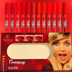 Fflomror Matte Lip gloss - 12 Pcs