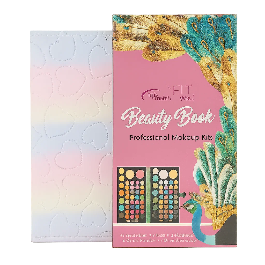 True Match Fit Me Beauty Book All-in-One Folding Highlighter Blush & Eyeshadow Palette