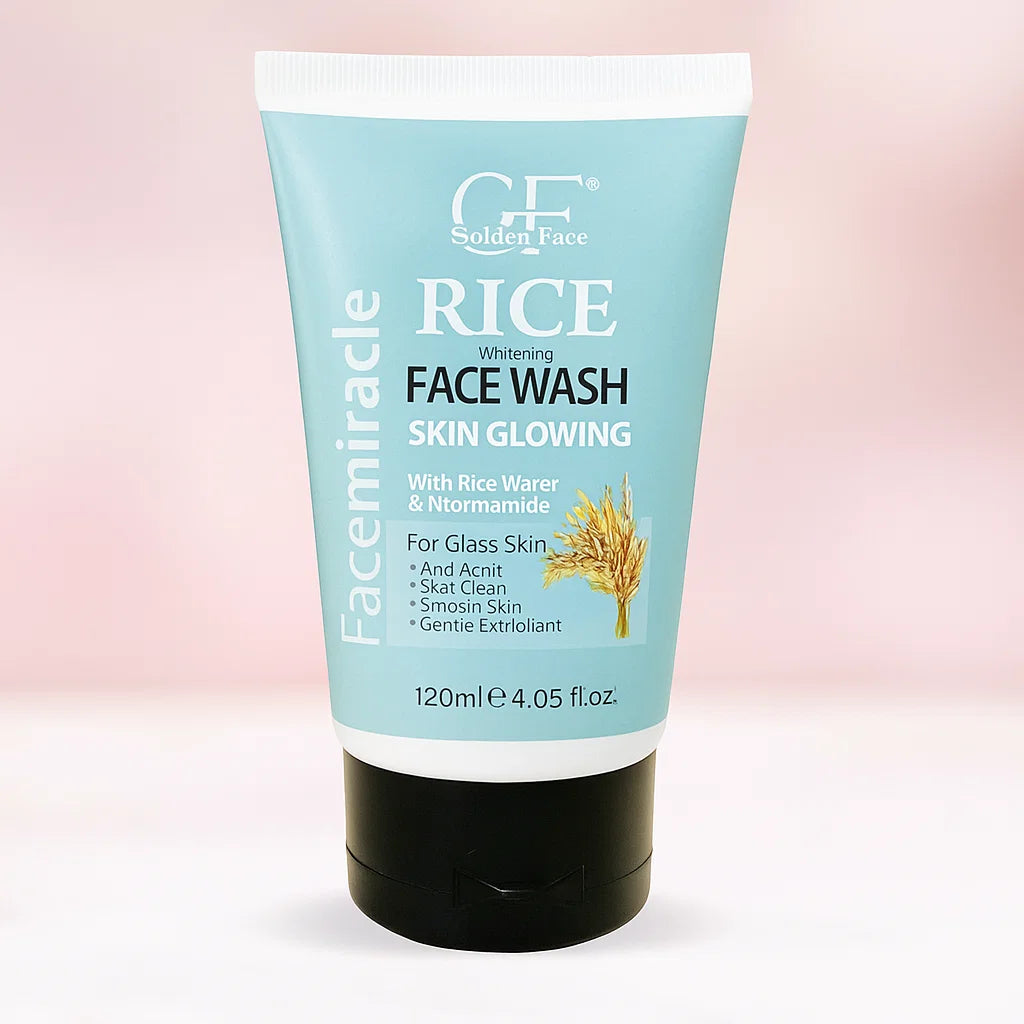 Golden Face Rice Creamy Face Wash - 120ml
