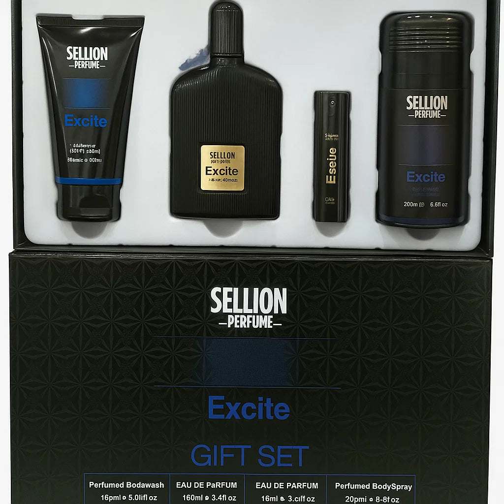 Sellion Excite Perfume Gift Set for Men