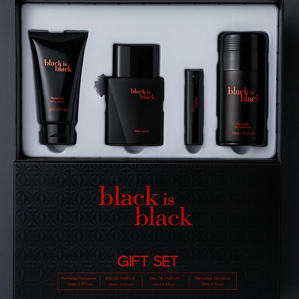 Black is Black Gift Set