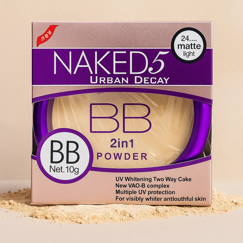 Naked5 Urban Decay 2 in 1 Compact Powder - 10g