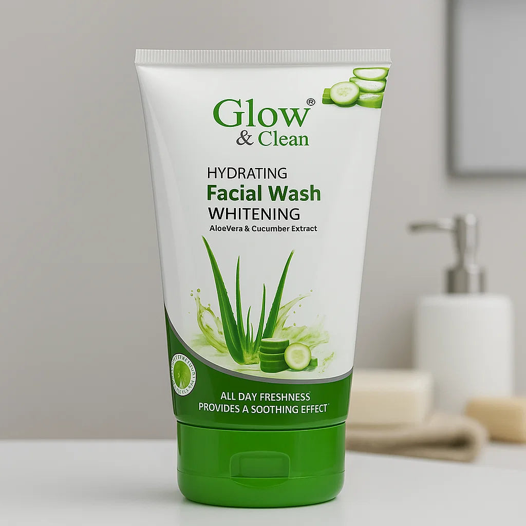 Glow & Clean Aloevera & Cucumber Extract Hydrating Facial Wash