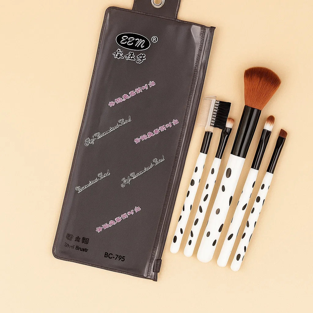 Makeup Brush Set - 5Pcs