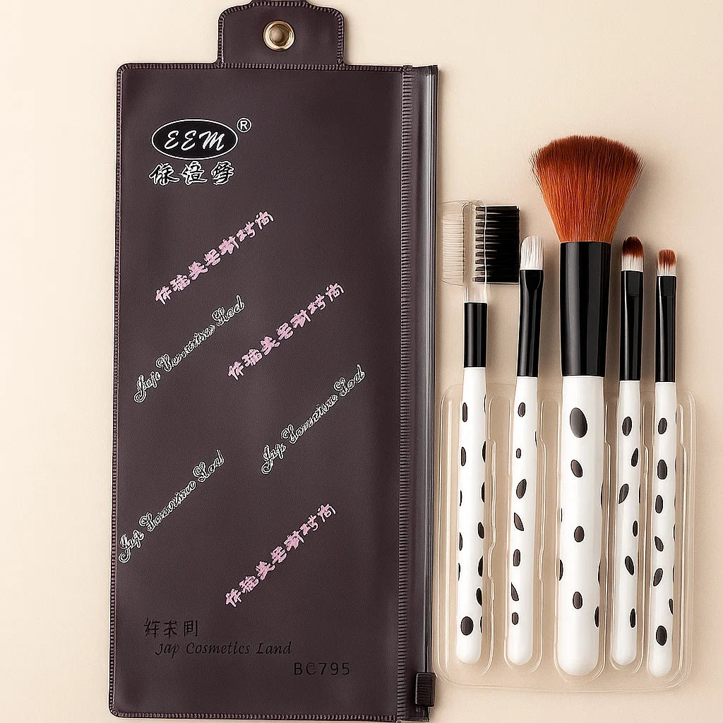 Makeup Brush Set - 5Pcs