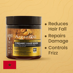 Argan Oil Creamy Keratin Hair Mask - 500ml