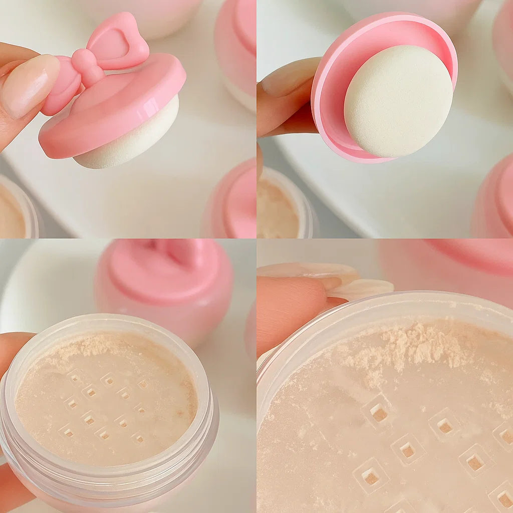 HUDAMOJI Loose Powder – Soft Touch, Natural Glow