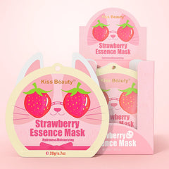 Kiss Beauty Strawberry Essence Mask - 20g