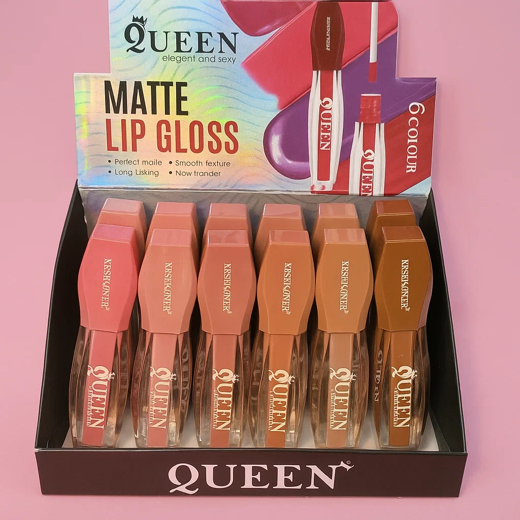 Kiss Flower Matte Nude Lipgloss