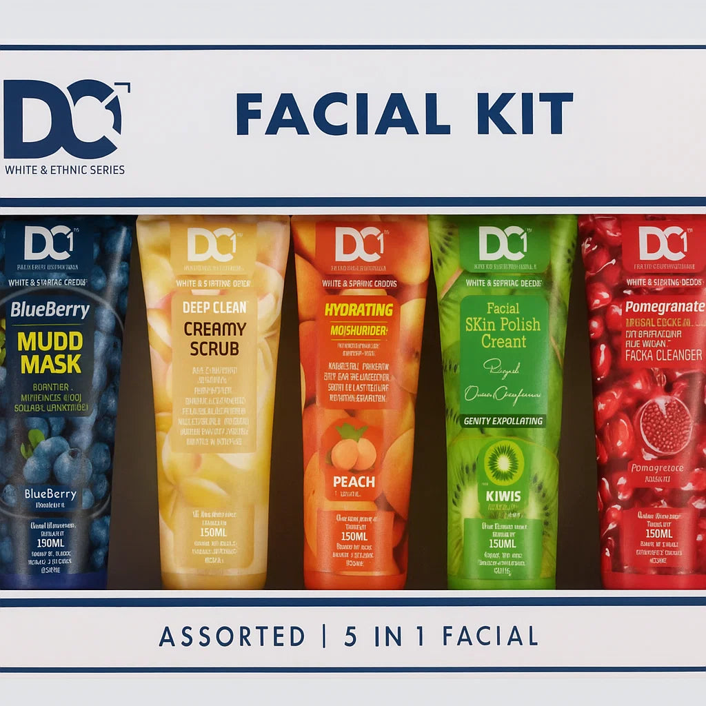 DC-1 5-Steps Fruit Facial Kit – 150ml Each Tube