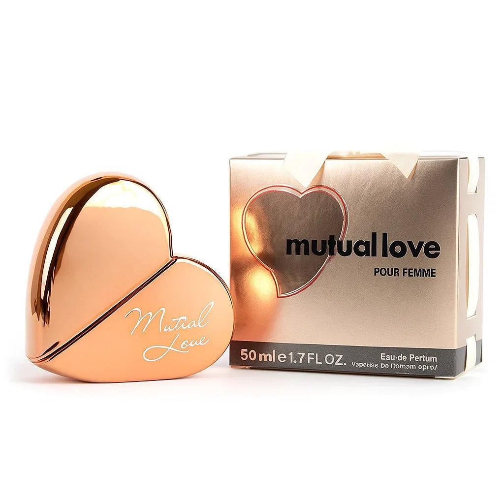 Mutual Love Pour Femme Heart Perfume For Women Gold - 50ml