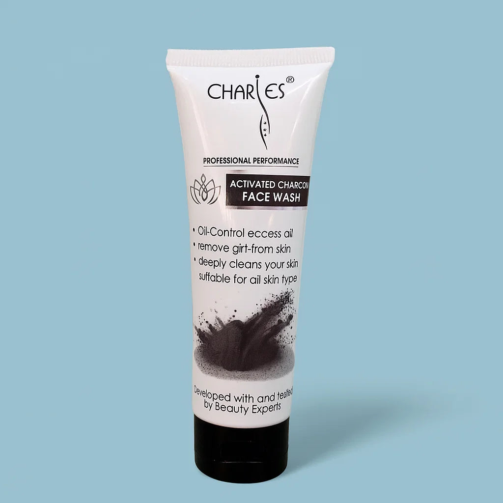 Charies Activated Charcoal Face Wash – 100ml