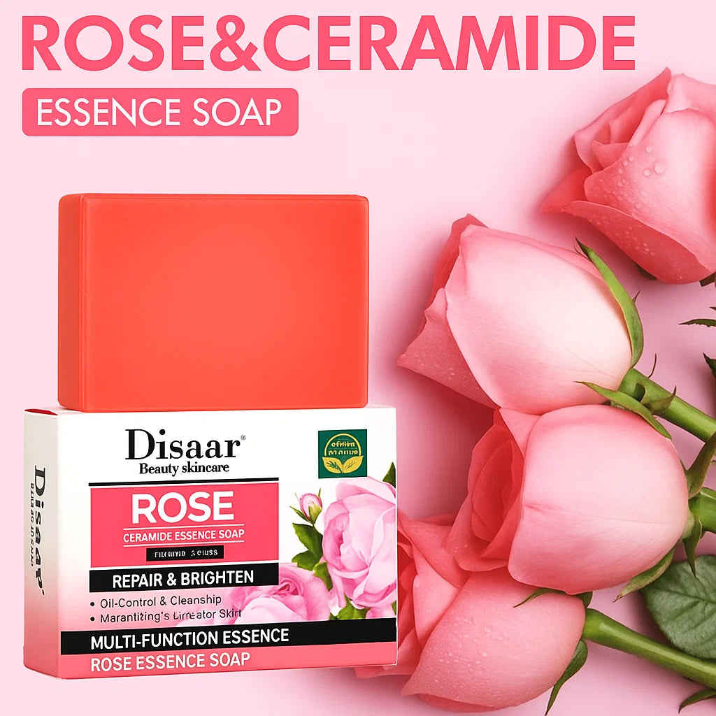 Disaar Rose Ceramide Essence Soap – 100g