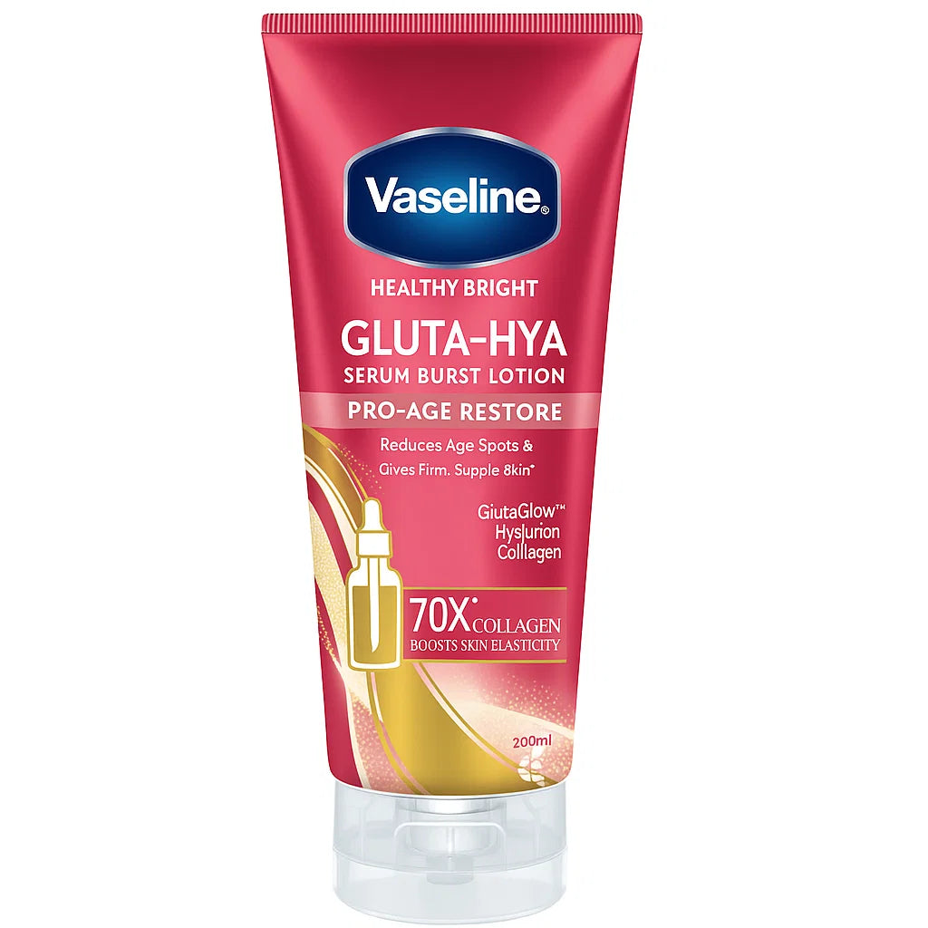 Vaseline Gluta-Hya Pro-Age Restore Serum Burst Lotion 70X – 200ml
