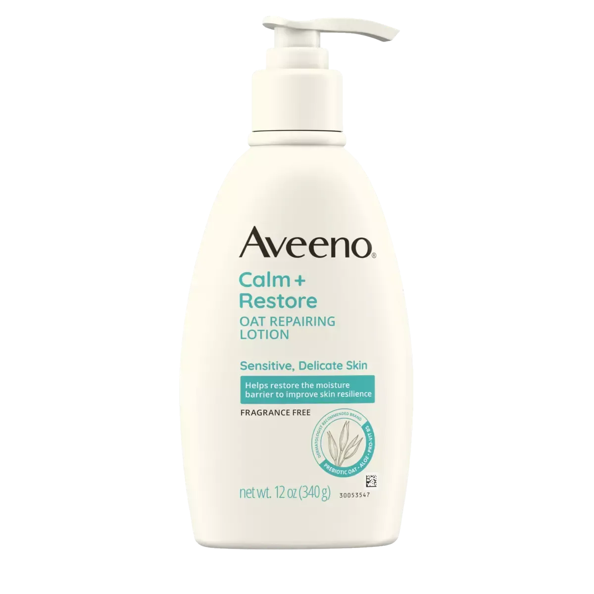 Aveeno Calm + Restore Oat Repairing Lotion – For Sensitive & Dry Skin - 312ml