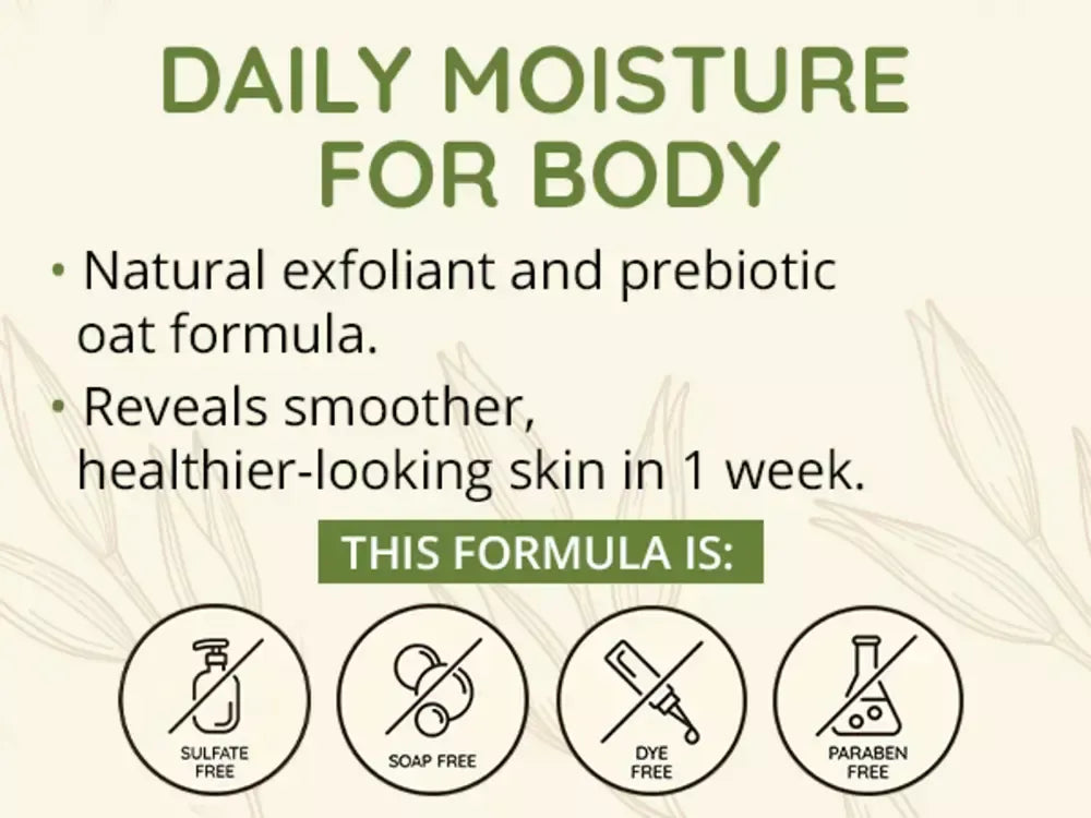 Aveeno Daily Moisturizing Exfoliating Body Scrub Gently Renews Dry Skin - 283ml