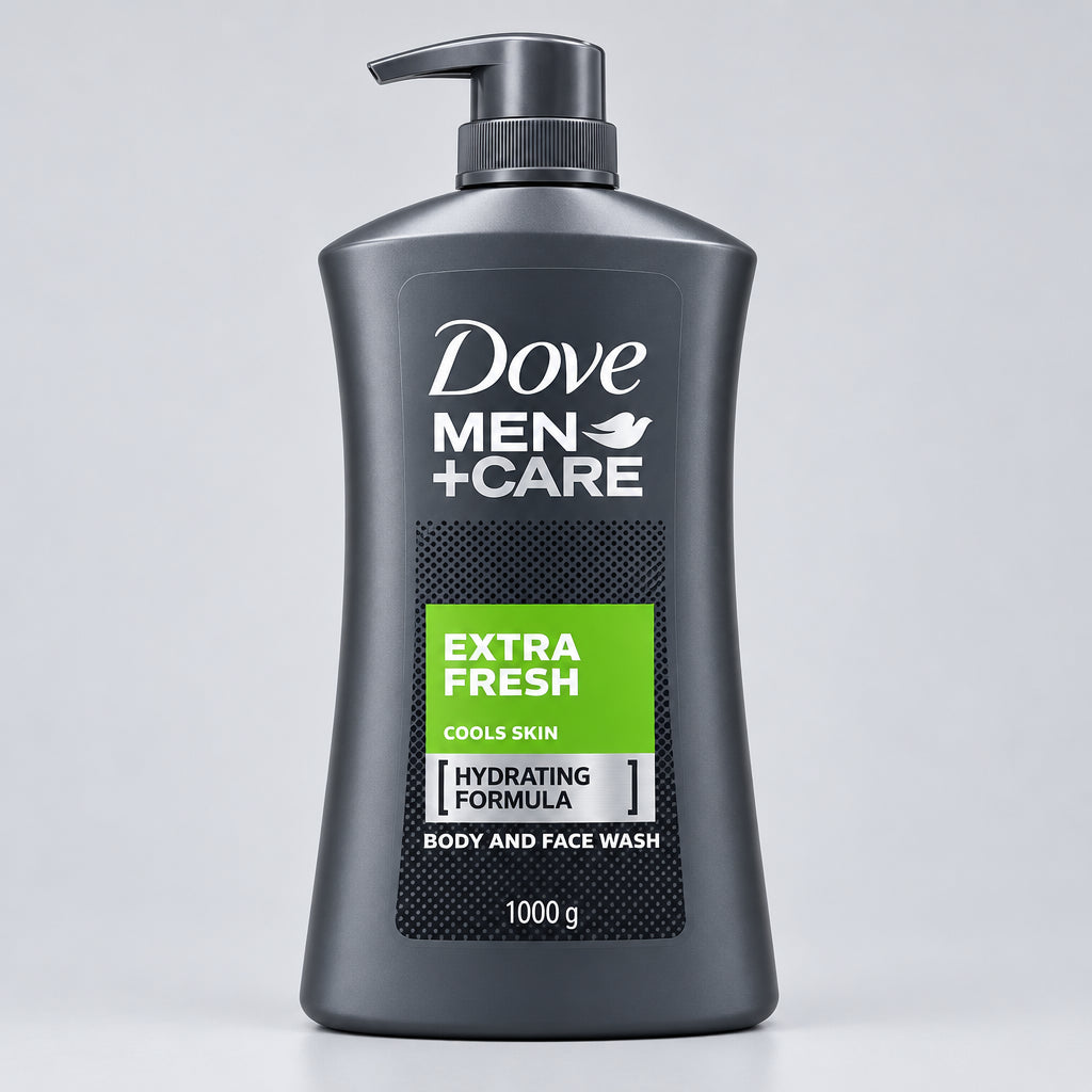 Dove Men Extra Fresh Body & Face Wash - 1000g