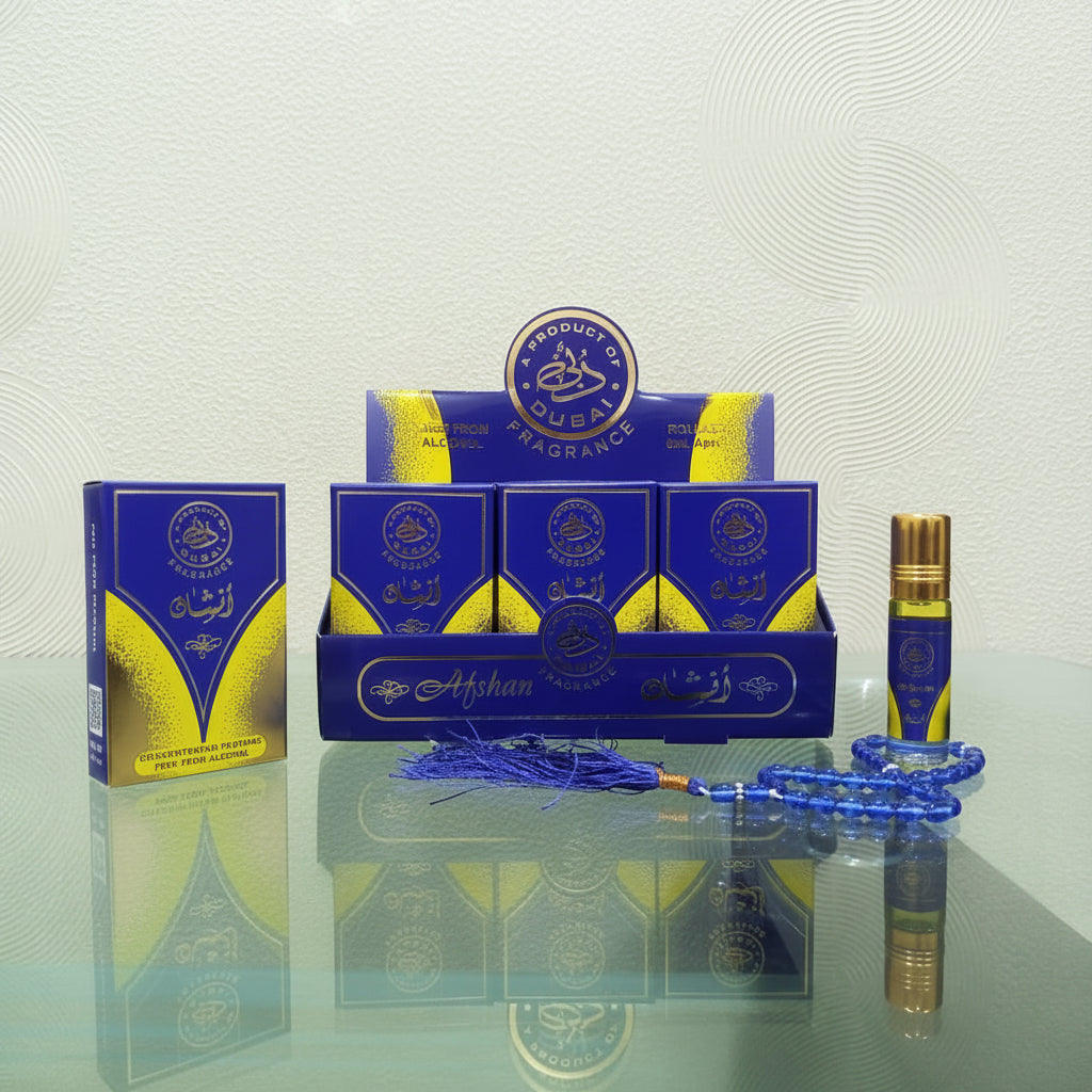 Dubai Afshan Concentrated Attar With Tabeeh - 6ml