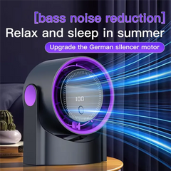 Desktop Circulating USB Rechargeable Cooling Fan Each