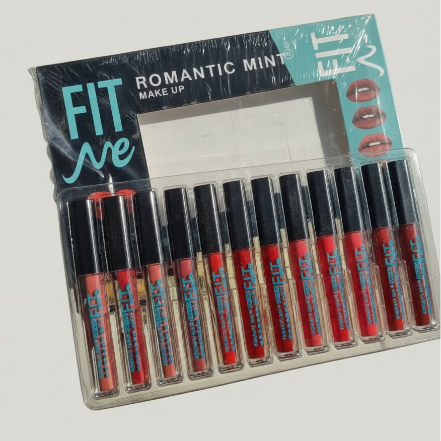 Romantic May Fitme Lip gloss Pack of 12