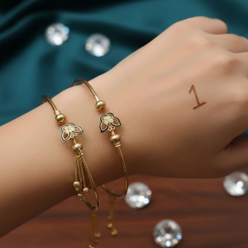 2-Piece Bangles Set – Elegant and Beautiful